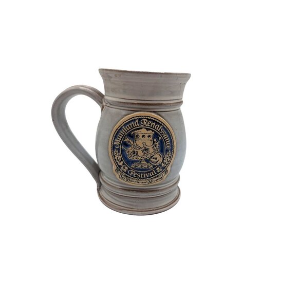 Maryland Renaissance Festival Ceramic Beer Mug With Handle - Picture 7 of 8